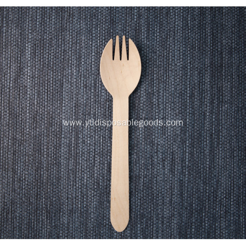 Disposable Wooden spork FSC certification factory prices